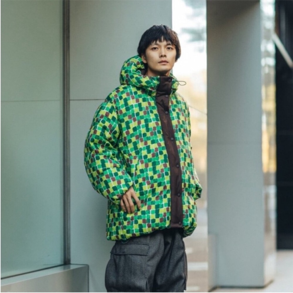 NEW! MARNI X Uniqlo Boho DOWN Colab Puffer Jacket. Men’s Small. $405!
